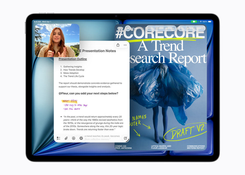 苹果M4版iPad Air发布:标配12GB内存与自研通信芯片,4799元起