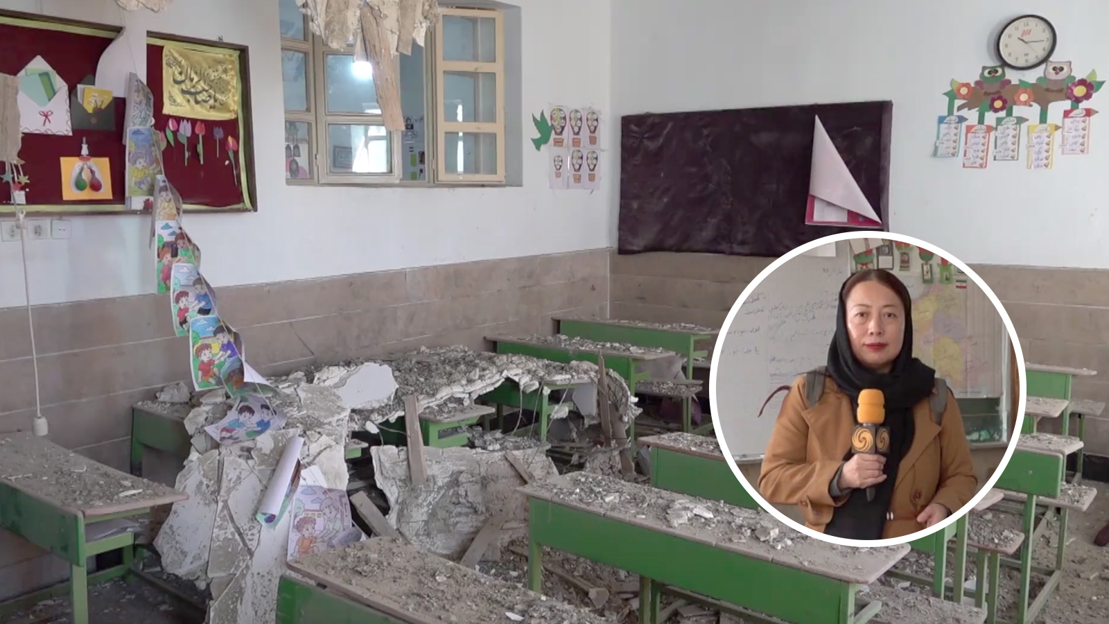 美以袭击波及德黑兰小学 记者直击课堂沦为废墟：战争残酷 儿童也难幸免