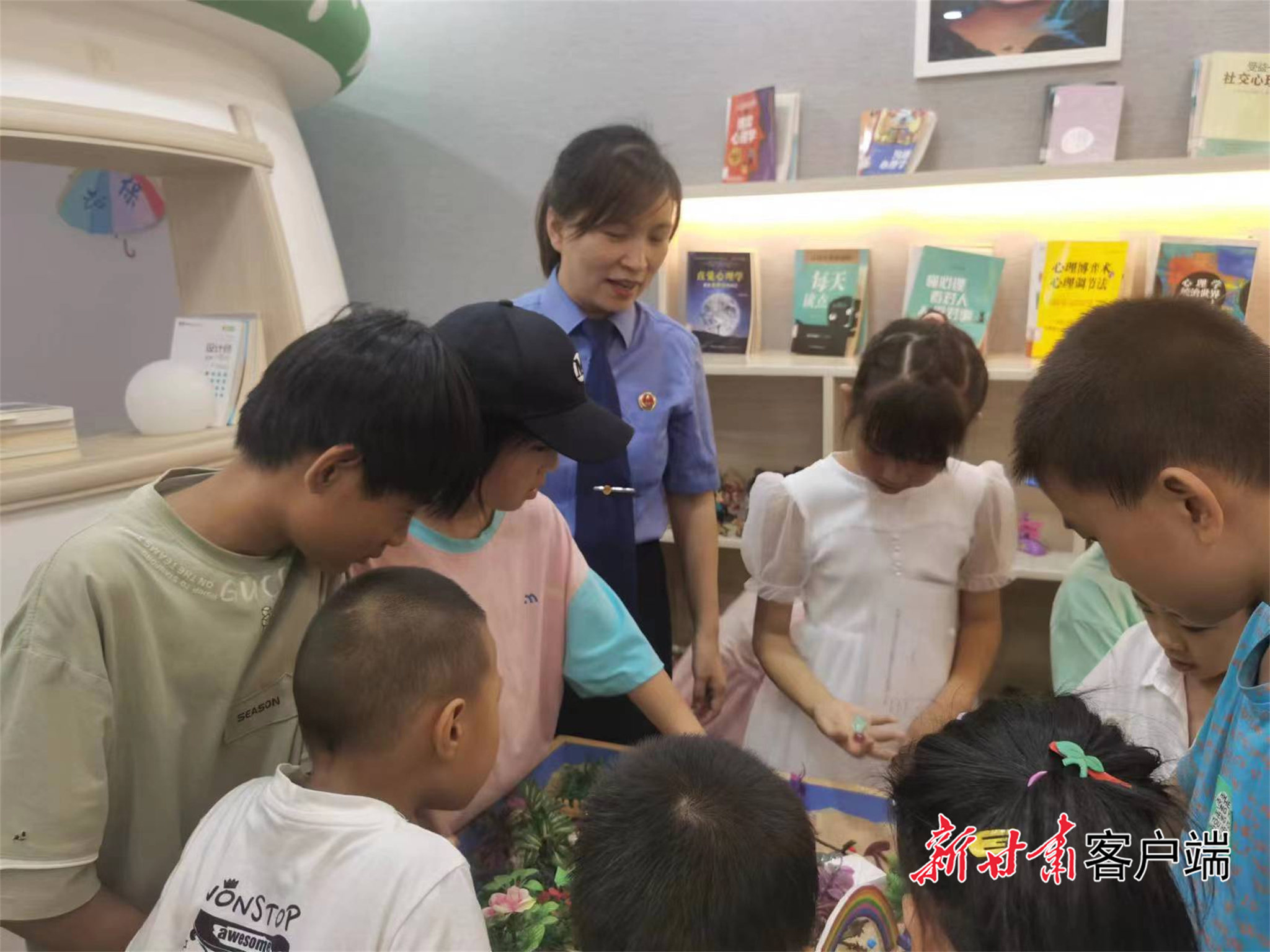 引导未成年人了解沙盘