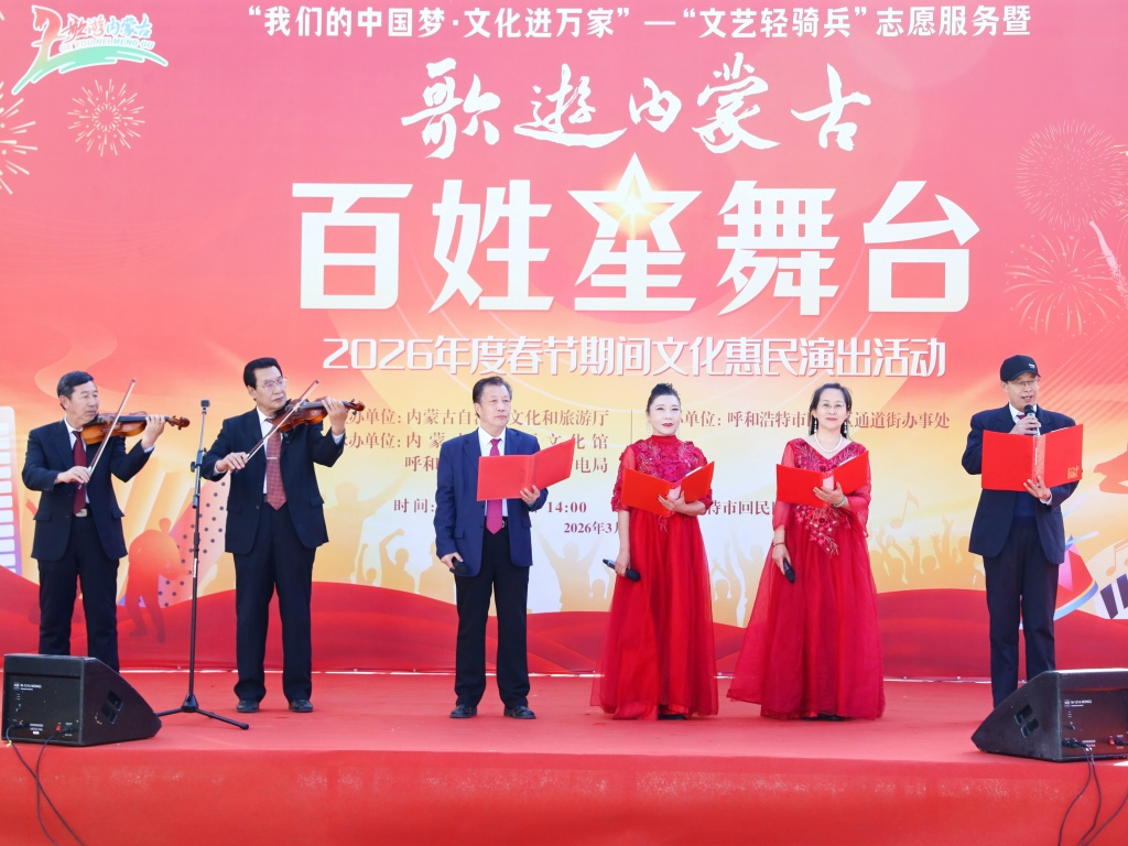 文化惠民闹元宵 百姓舞台暖民心