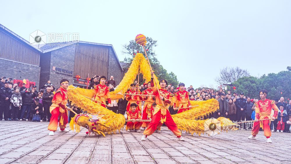 2026年3月2日在江西省吉安县吉州窑景区拍摄的画面。