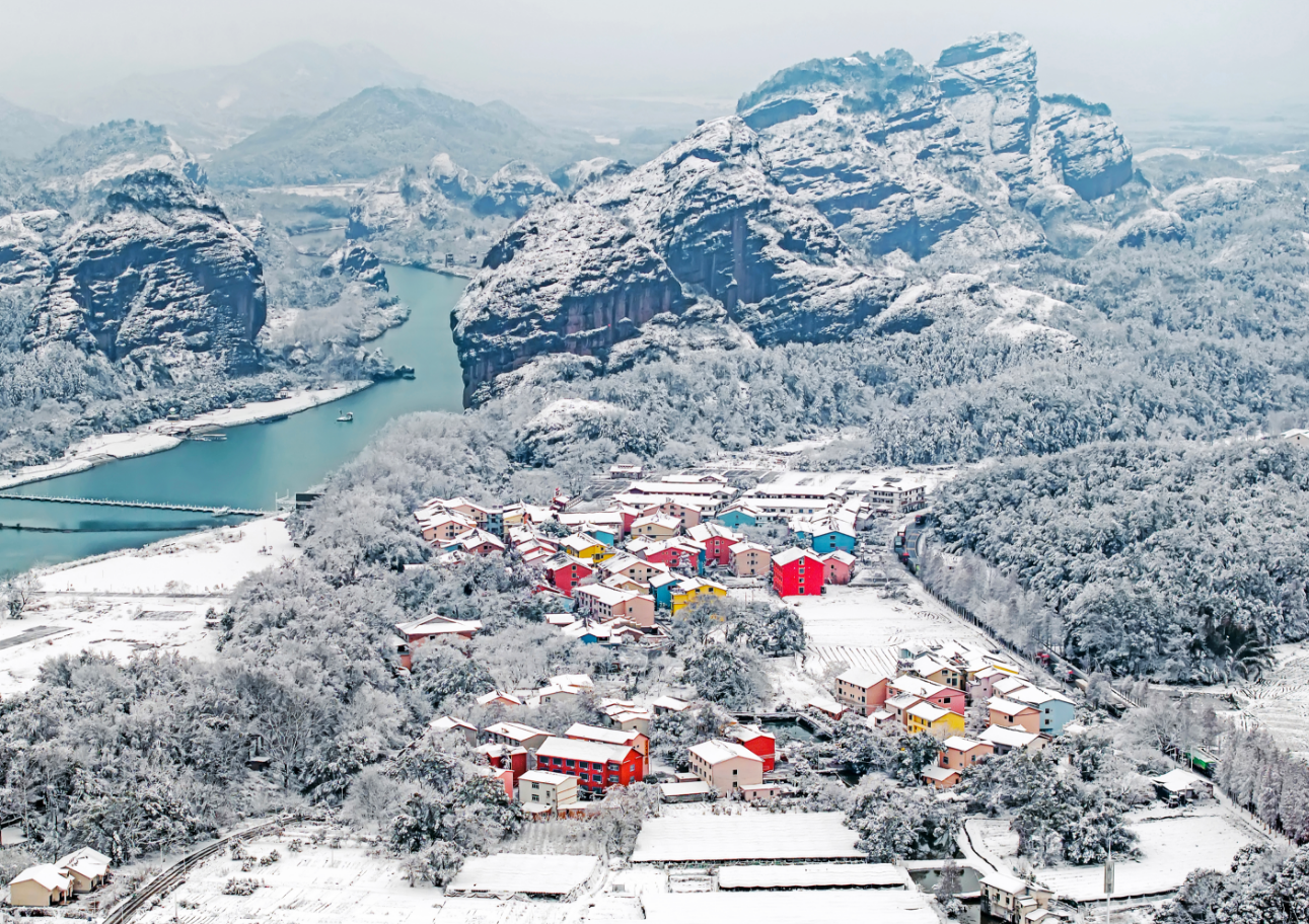 口上舒家村雪景