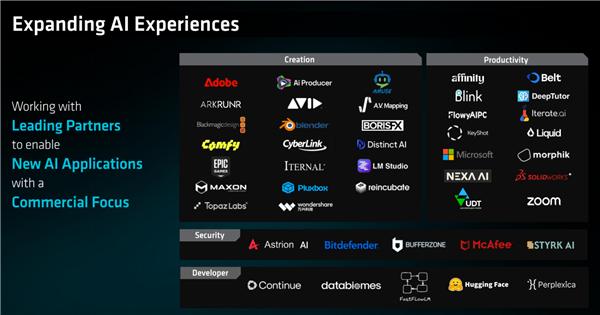 AMD发布桌面版锐龙AI 400系列APU：最高8核心5.1GHz 仅供商用