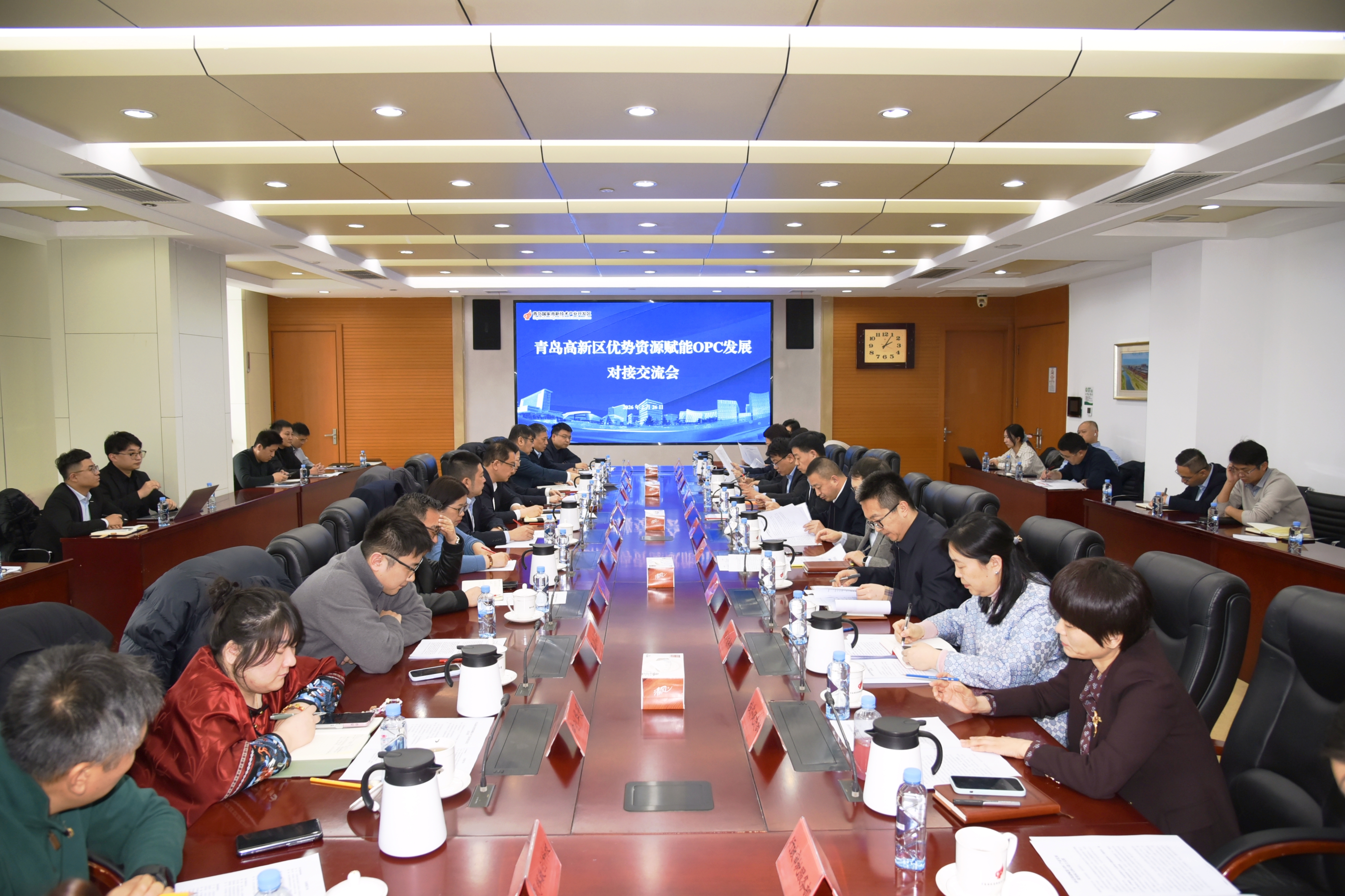 与OPC创业者面对面 青岛高新区全链赋能“单人成军”新赛道