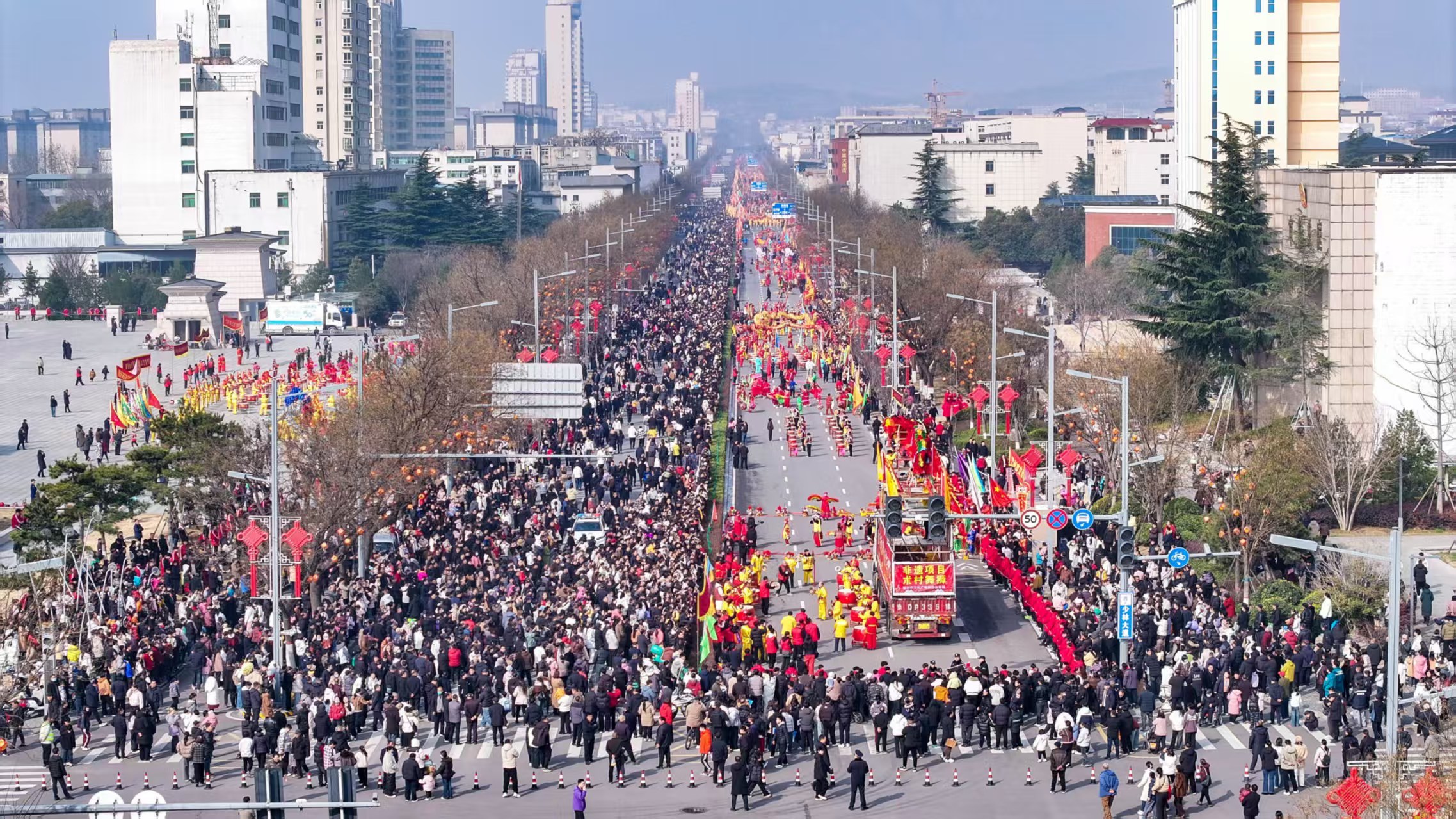 锣鼓喧天闹元宵 非遗传承焕新颜 登封市举办2026年群众文化集中展演活动