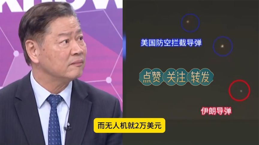 赖岳谦：有人估计，伊朗有8万架无人机，一架2万美元