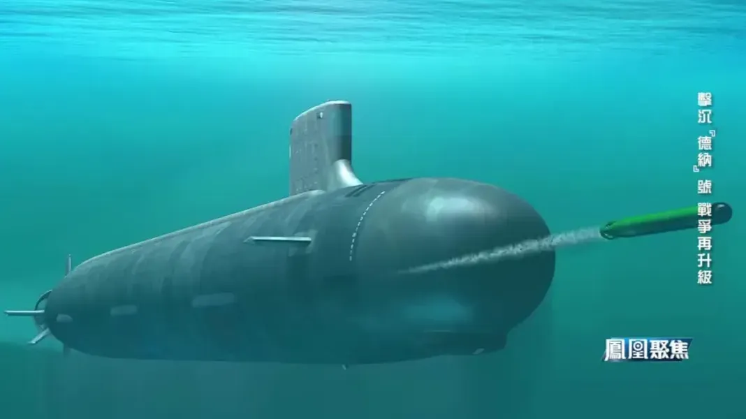 给伊朗“德纳”号致命一击，专家解读美军MK-48型重型鱼雷