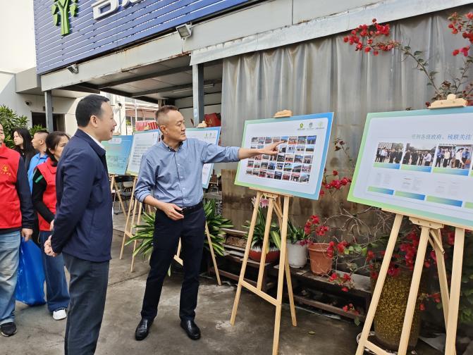 党建引领跨国共建,梅都社区雷锋日助残显温度