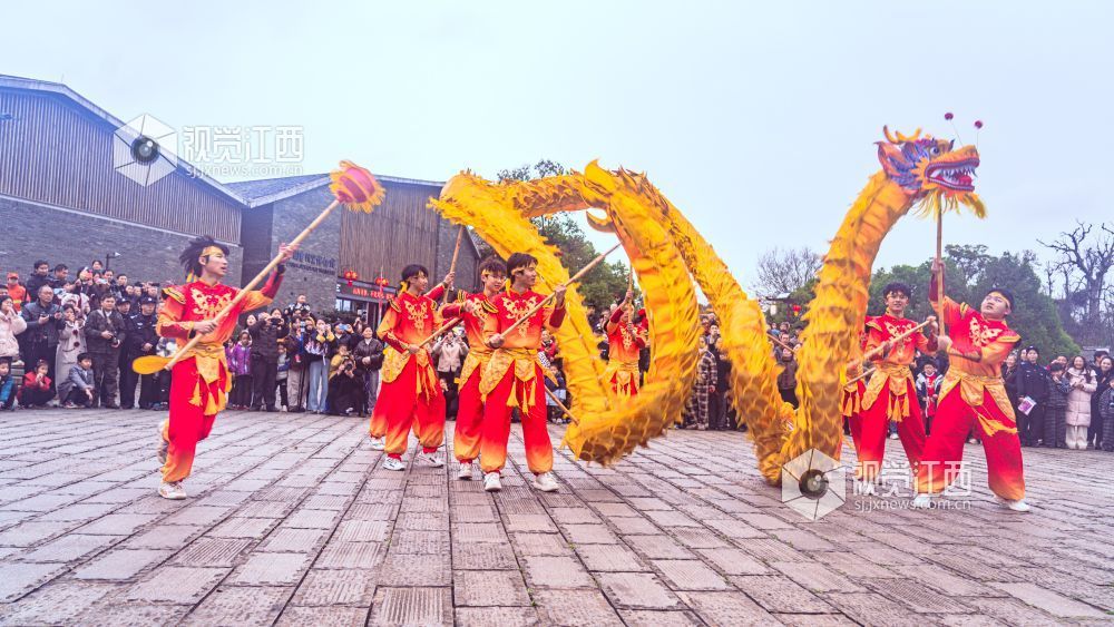 2026年3月2日在江西省吉安县吉州窑景区拍摄的画面。