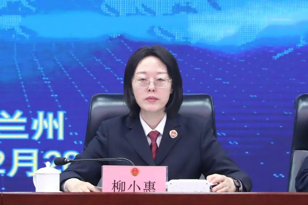 甘肃省检察院党组副书记、副检察长 柳小惠