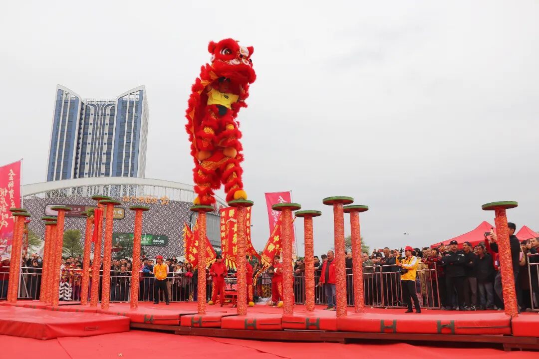 项目奠基、“狮王”诞生！三水乐平元宵佳节好戏连台