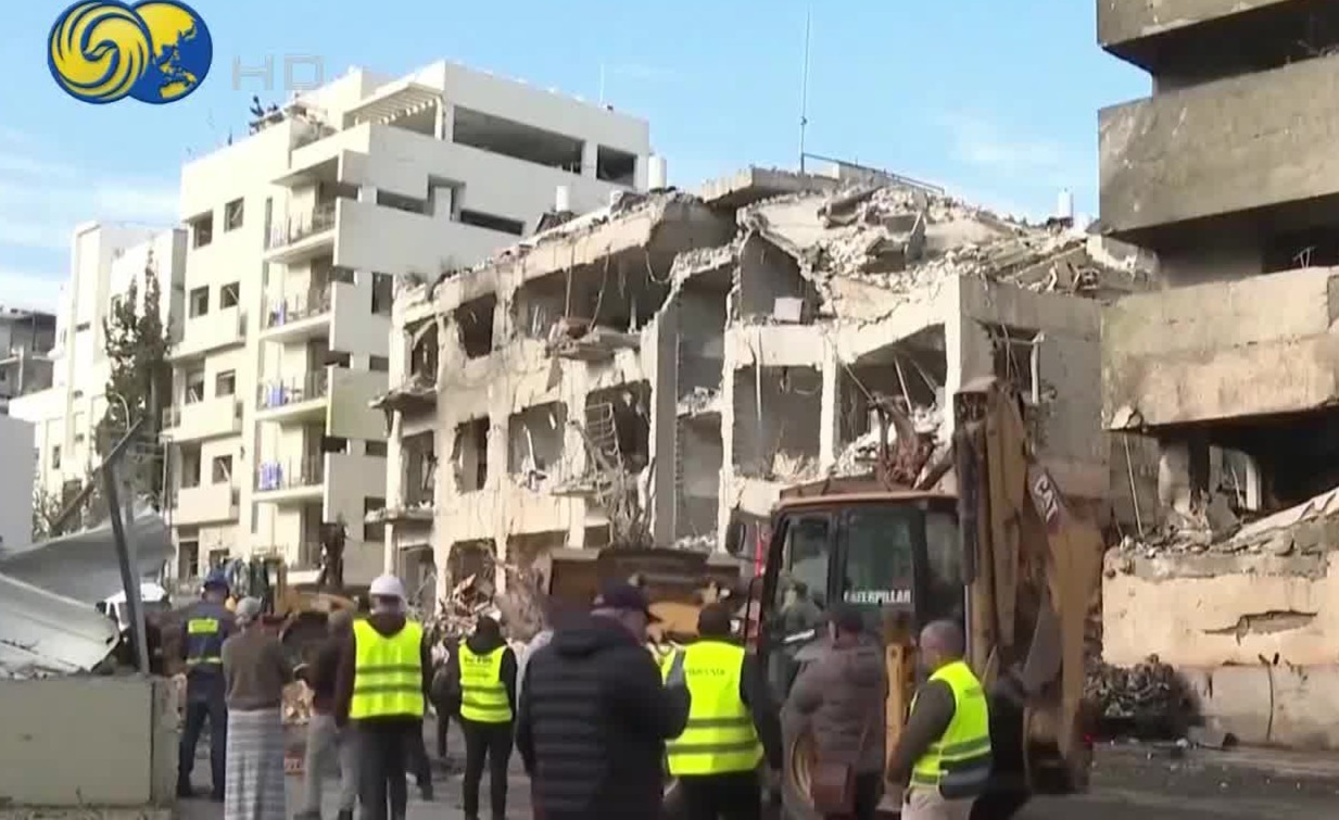 特拉维夫遭伊朗空袭，建筑被严重损毁