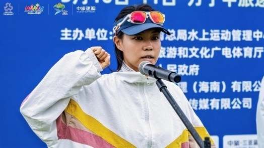 裁判员代表杨佳瑞