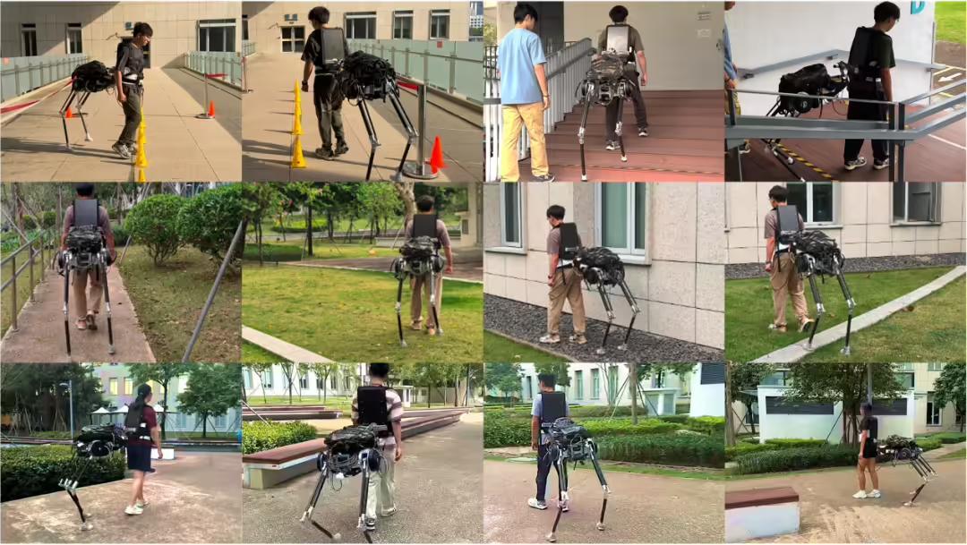 南方科技大学团队研发出“半人马机器人”,与人连接组成“负重搭子”