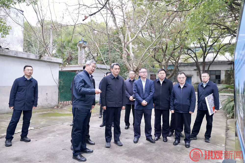 李红军调研洪都工业遗存项目规划建设情况