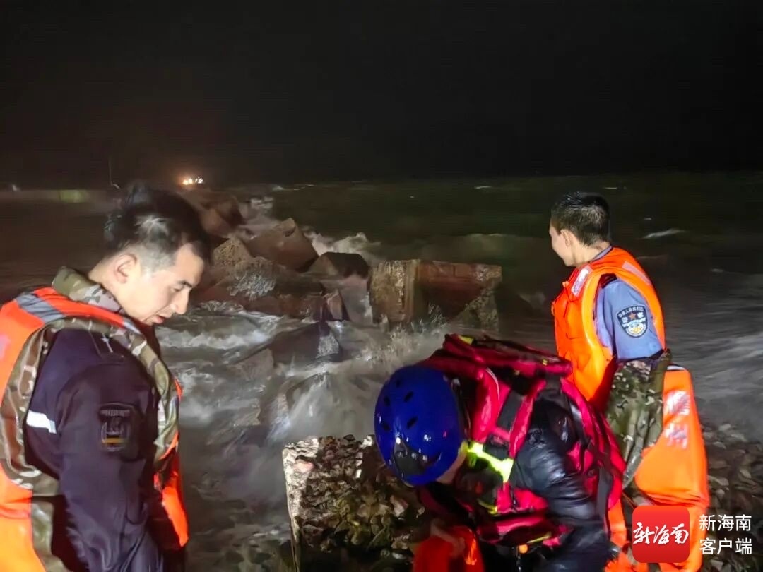 救援现场。警方供图