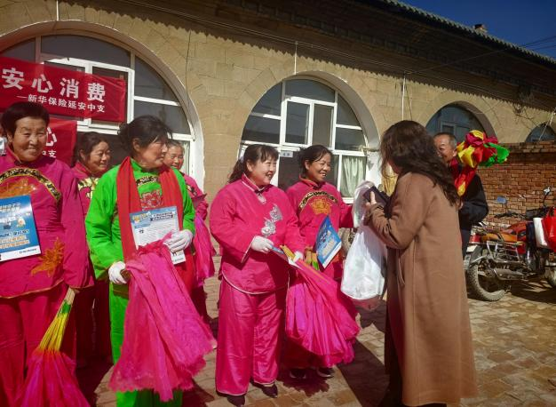 践行雷锋精神 深耕金融为民——新华保险延安中支深入基层筑牢农村金融安全防线