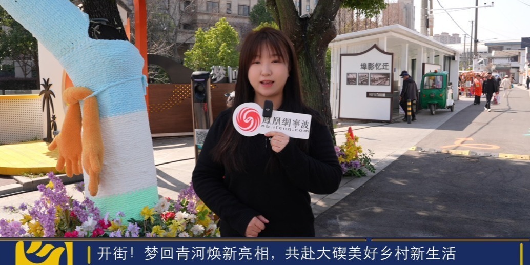 开街！梦回青河焕新亮相，共赴大碶美好乡村新生活