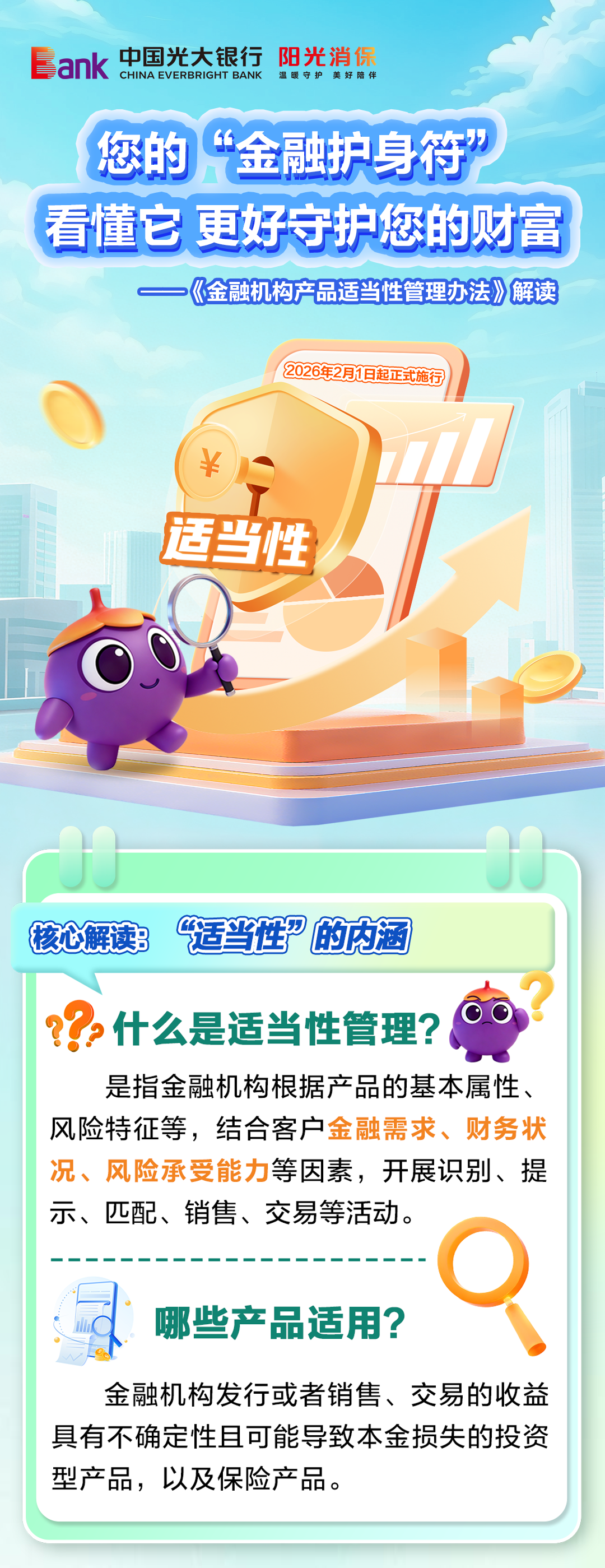 阳光消保 | 您的“金融护身符”：看懂他！更好守护您的财富