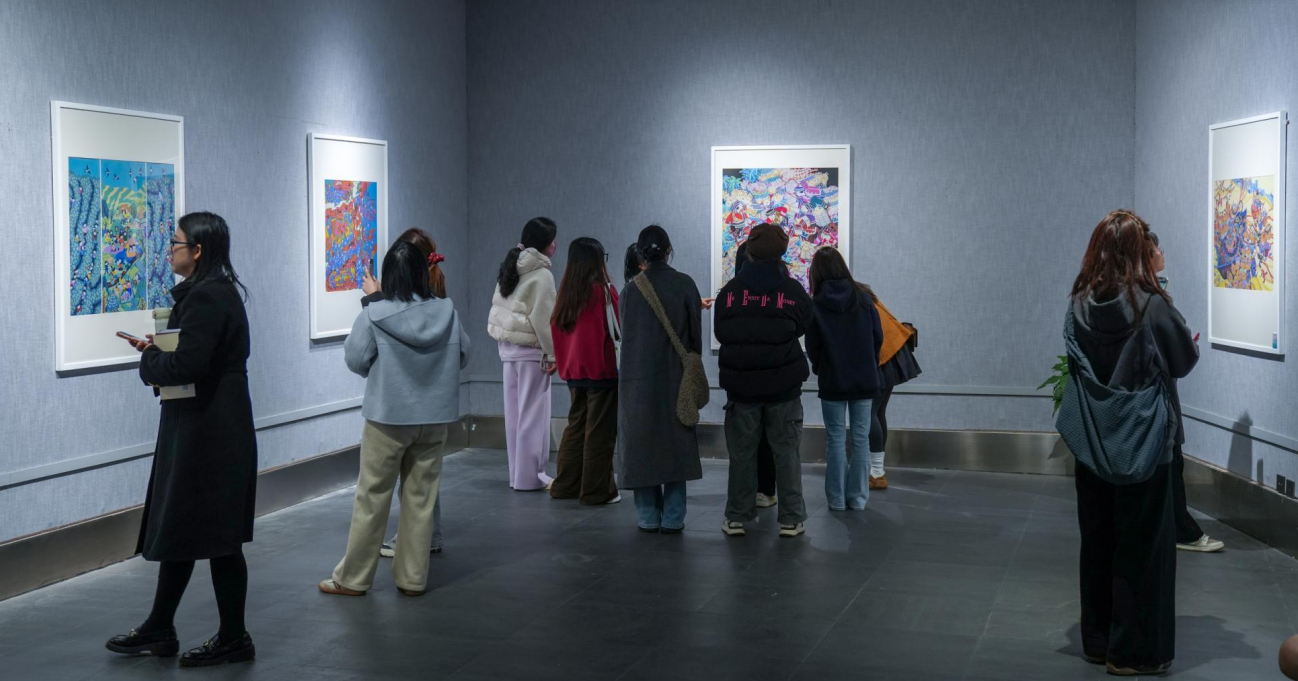 “古运鎏彩 画漪通衢”中国现代民间绘画展在江西省文化馆展出
