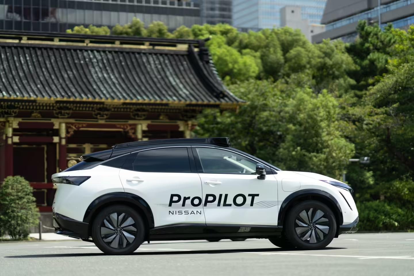 ▲ 日产下一代 ProPILOT 辅助驾驶测试车辆，搭载 Wayve 技术