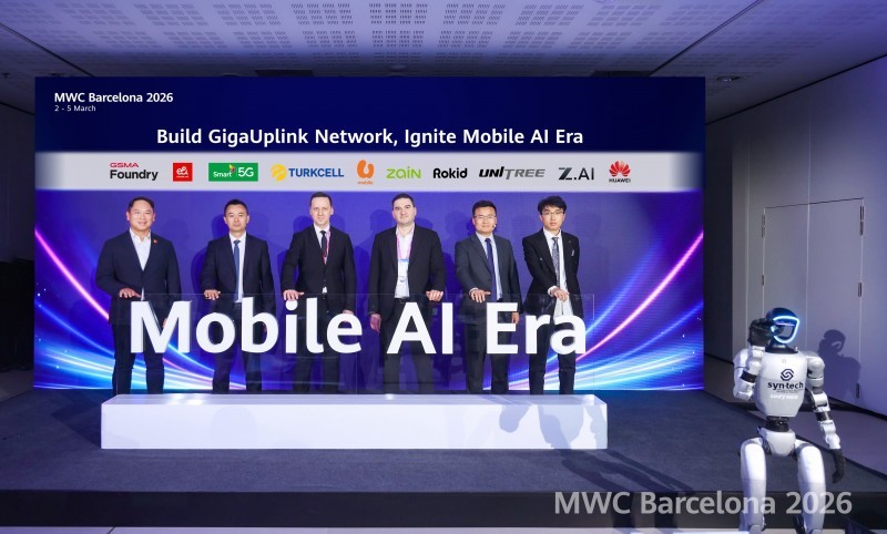 10家运营商及产业伙伴联合发起移动AI目标网倡议：GSMA Foundry，e&，Smart Axiata，Turkcell，U Mobile, Zain KSA，Rokid，宇树科技，智谱AI，华为共同倡议“聚力共筑大上行目标网，繁荣移动AI”