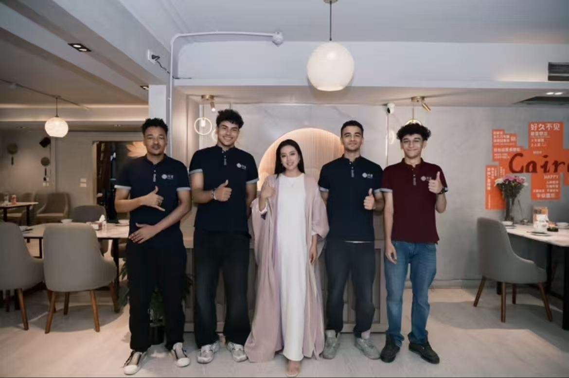 朱家沟人海外开店（兰州高新区供图）