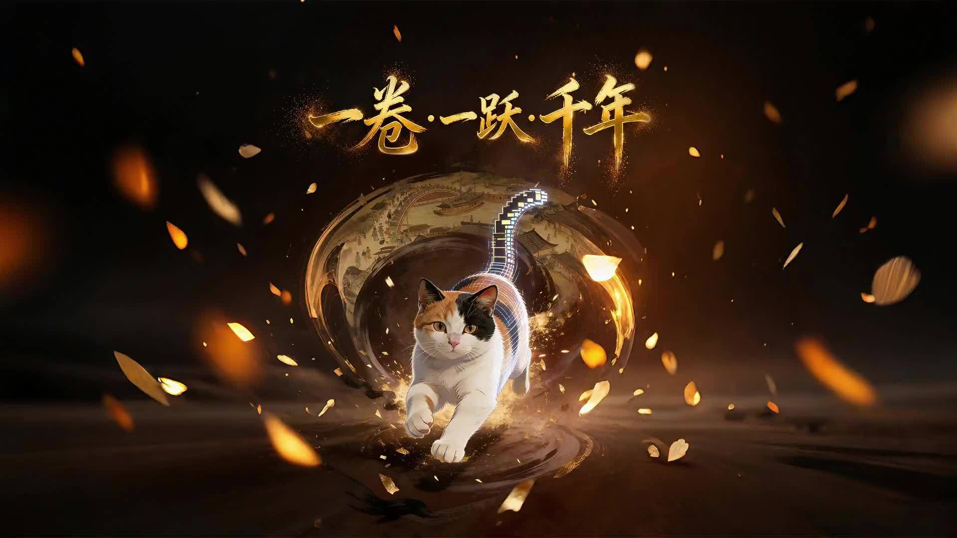 《一卷·一跃·千年》是一部以Seedance 2.0