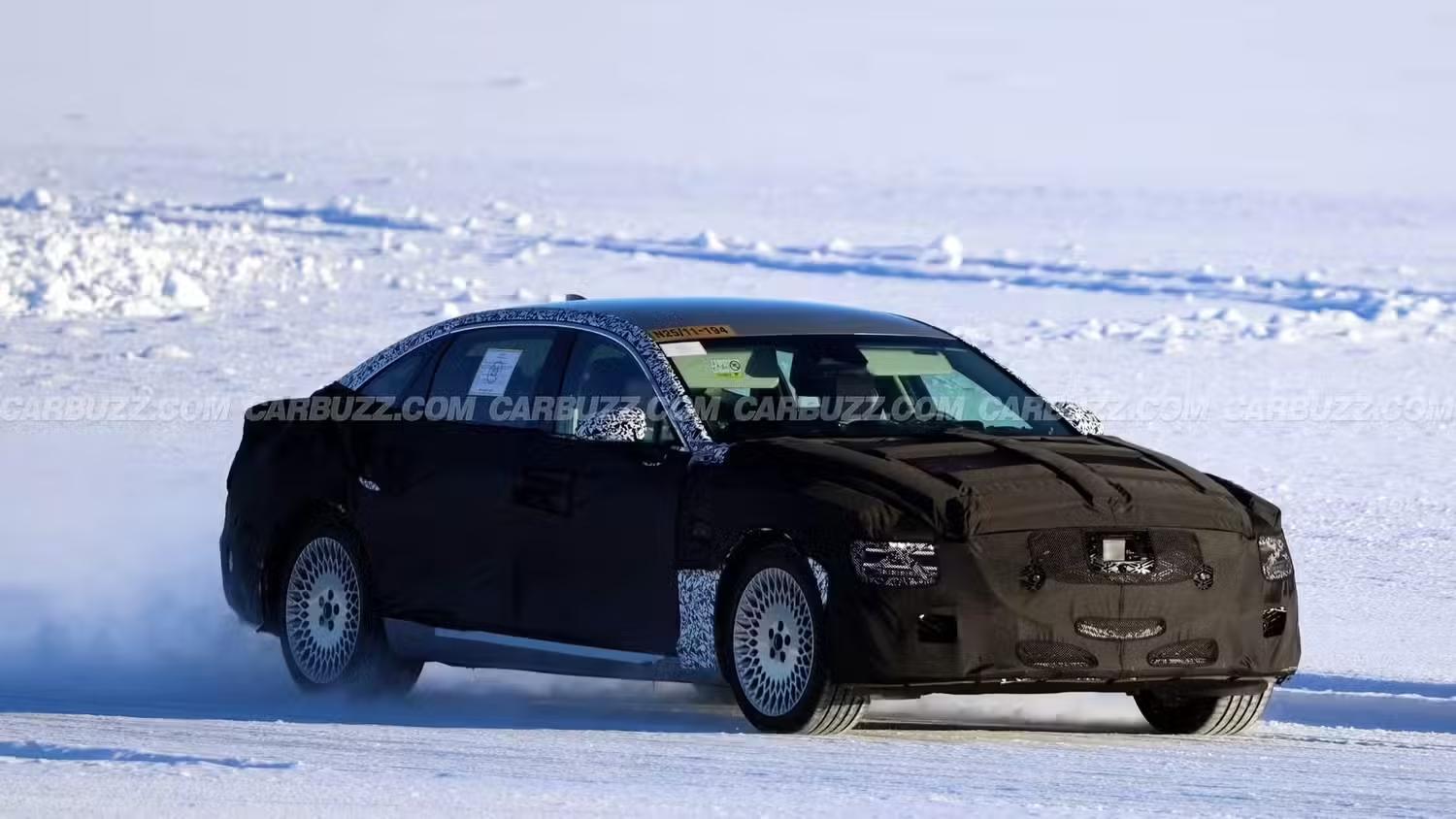 捷尼赛思G80混动版原型车曝光:纵置2.5T+双电机系统