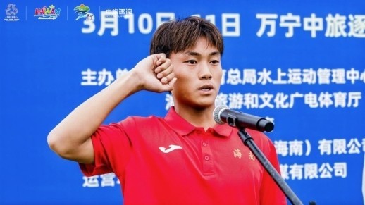 运动员代表桂浩然