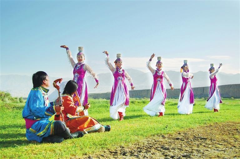 肃北蒙古族风情　酒泉市文旅局供图