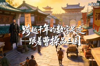 AI定格AH丨跨越千年的数字足迹——跟着曹操品三国