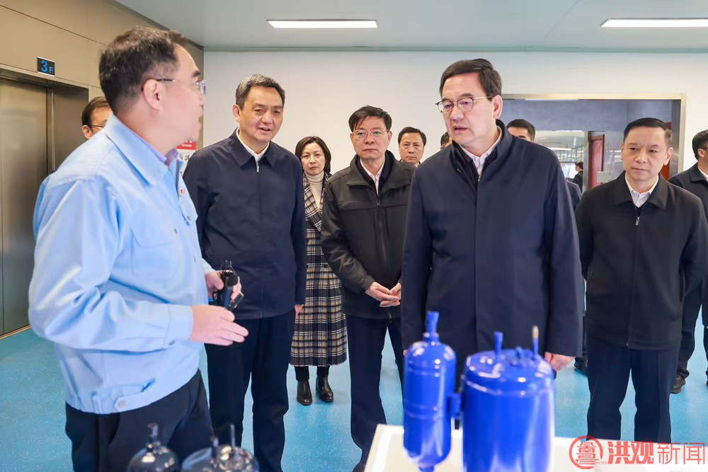 武汉市党政代表团在南昌考察 李红军会见盛阅春一行并参加考察活动