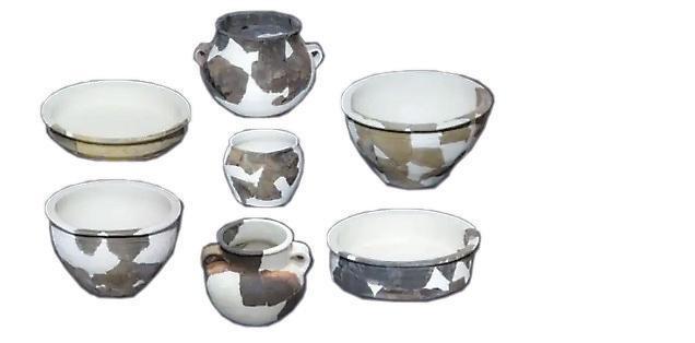 敦煌旱峡玉矿遗址出土的陶器