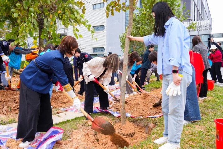珠澳巾帼共植同心林 携手共建绿美大湾区