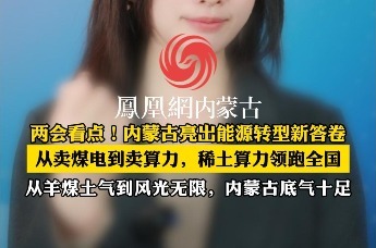 两会看点！内蒙古亮出能源转型新答卷 从卖煤电到卖算力，稀土算力领跑全国 从羊煤土气到风光无限，内蒙古底气十足