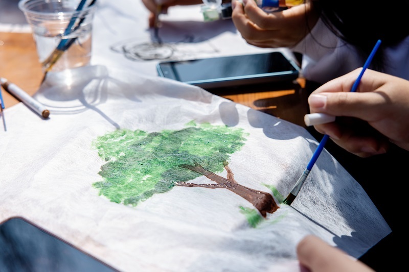 (图六组图)现场互动活动