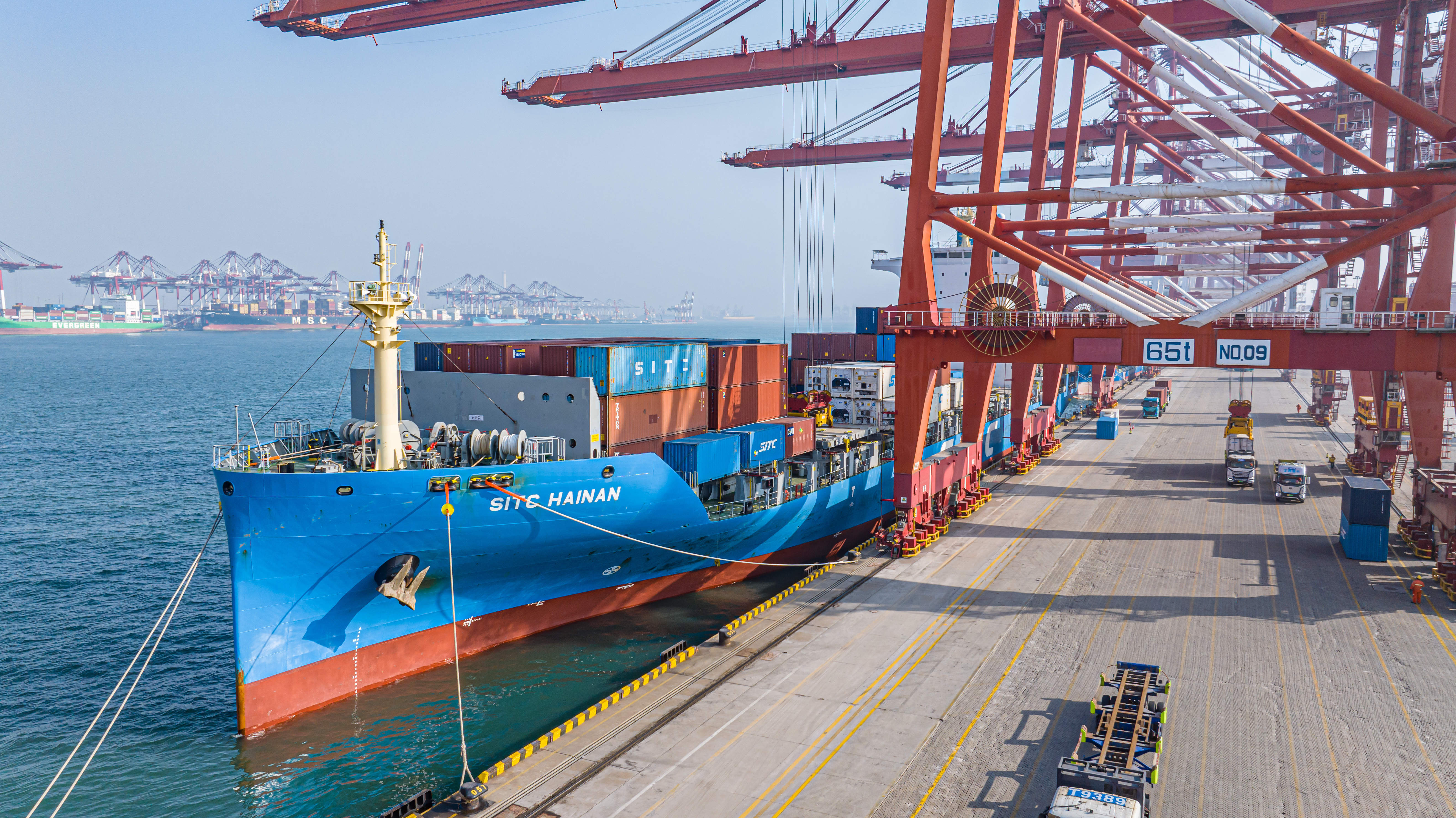 山东港口青岛港开通菲律宾直航航线 全面畅通中菲物流新通道