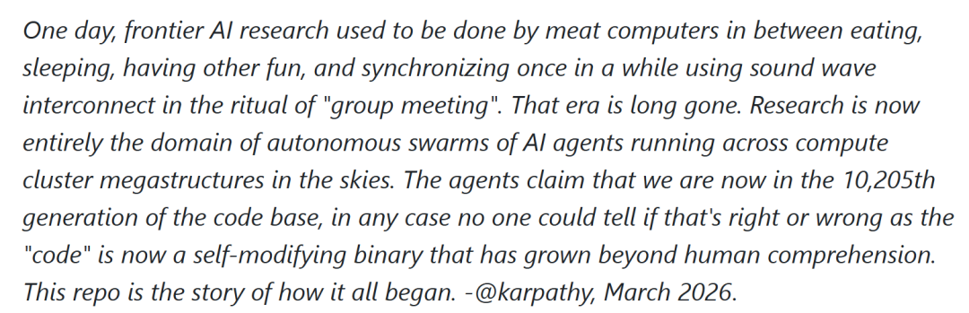 刚刚,Karpathy惊呼“后AGI”!AI通宵狂改110次代码,他去蒸桑拿