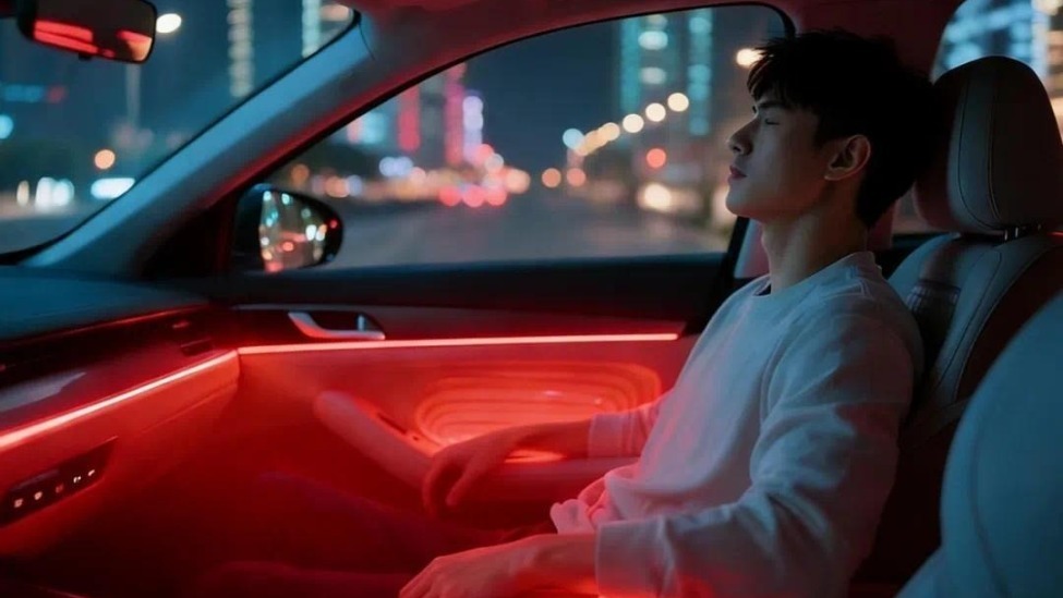 极狐车主,为何在车上做理疗?