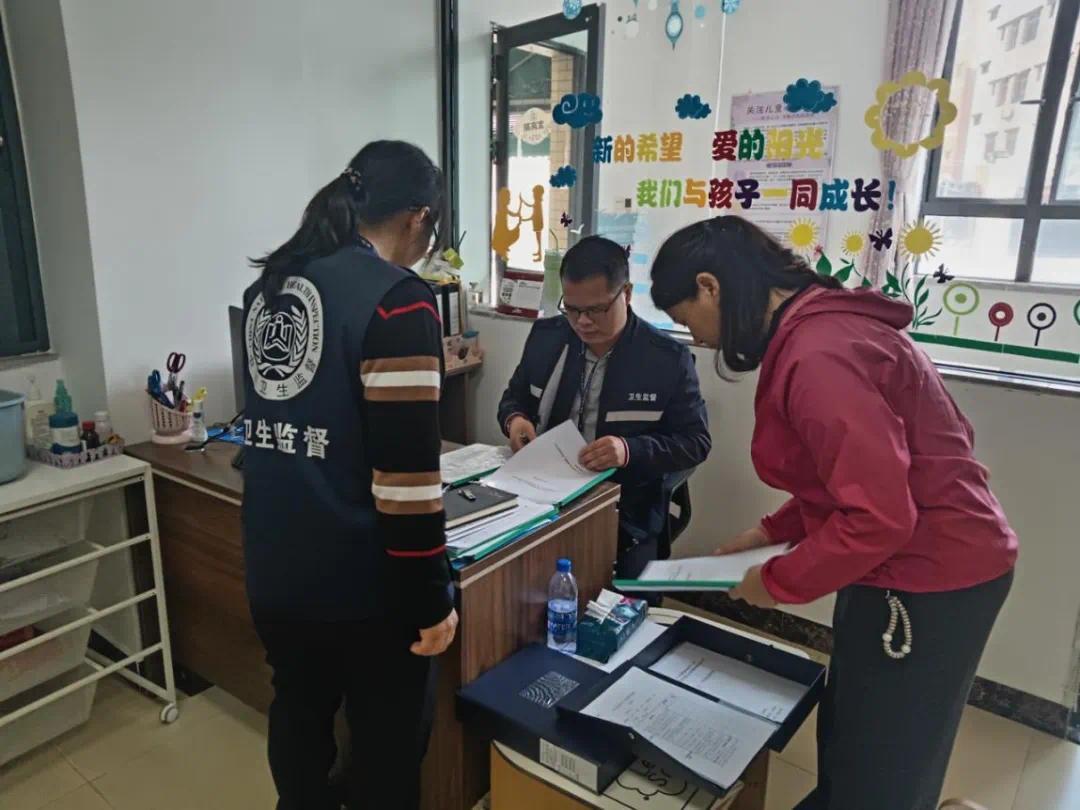 中山神湾14家校园开展卫生专项“大体检” 整改问题2项