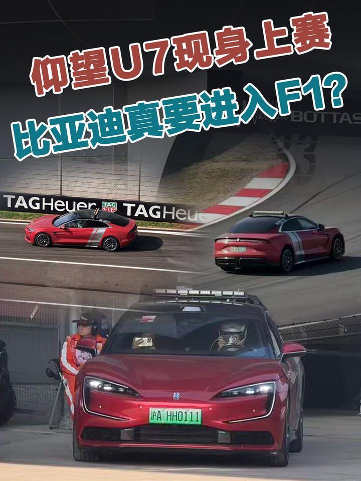 仰望U7现身上赛，比亚迪进入F1或许不是空穴来风