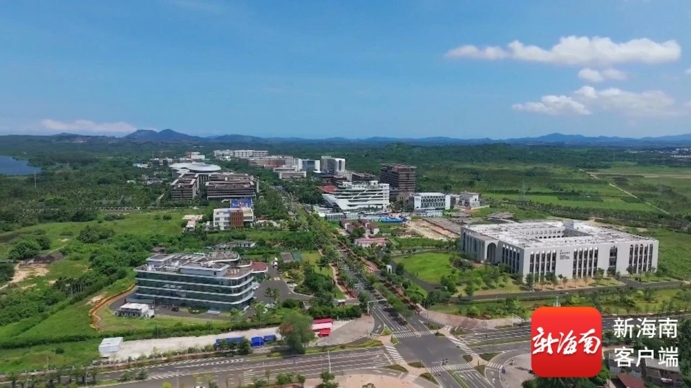资料图：鸟瞰乐城先行区。记者 苏桂除 摄