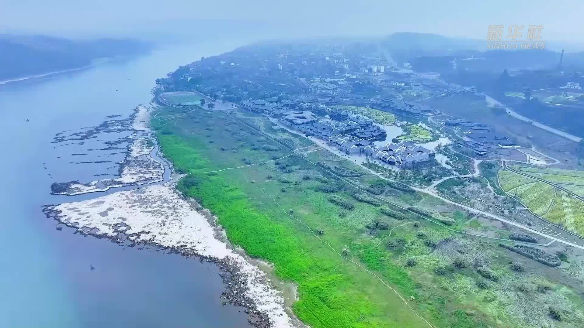 瞰中国｜四川宜宾：赴一场彩色油菜花的春日之约
