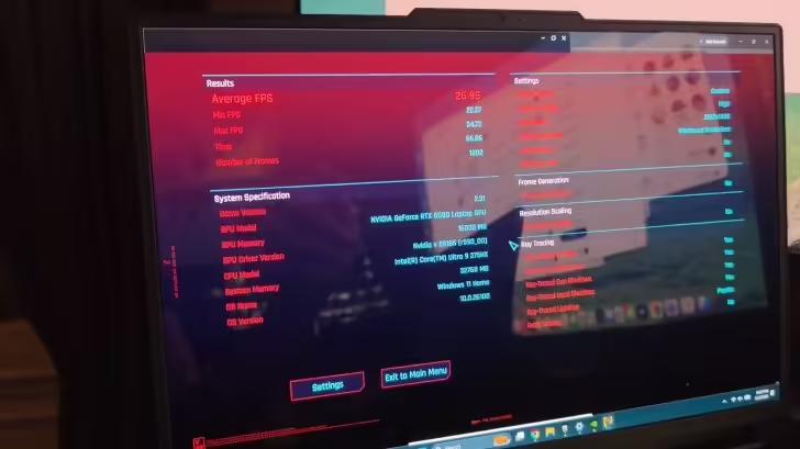 M5 Max MacBook gets tested in Cyberpunk 2077 and goes up against the laptop versions of the RTX 4090 and RTX 5080