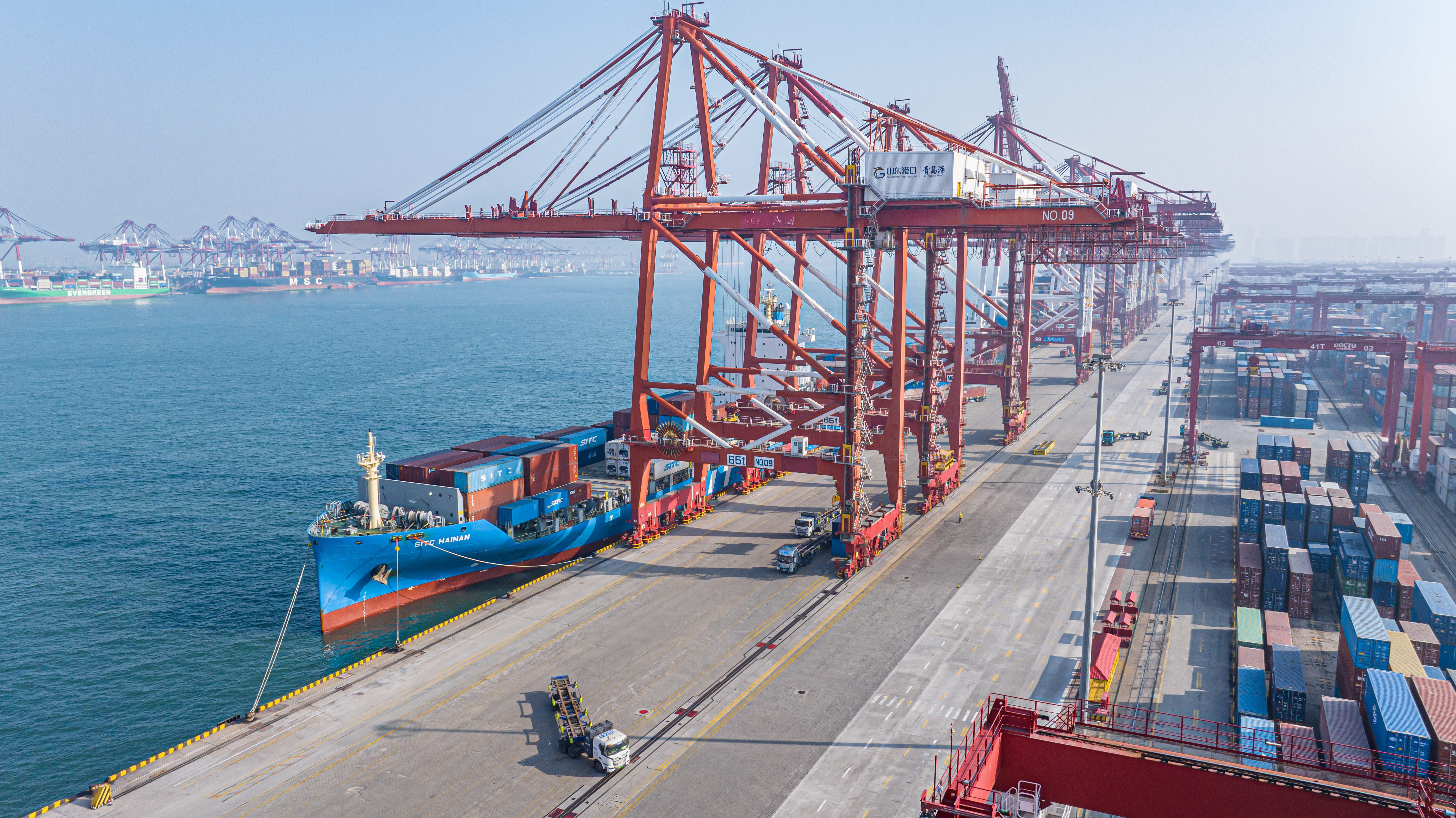 山东港口青岛港开通菲律宾直航航线 全面畅通中菲物流新通道