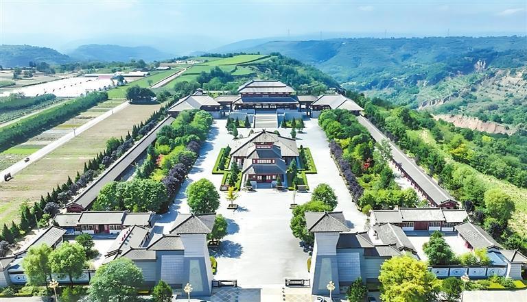 灵台县皇甫谧文化园 马文军