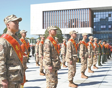 会昌县：新兵入伍