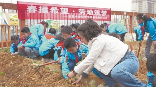 吉州区：劳动教育助成长（图）