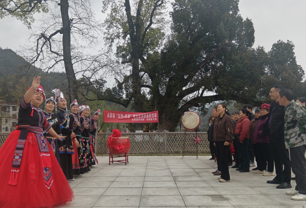 江西永新：理论宣讲进景区 文旅融合促发展